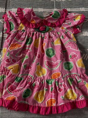 Vintage Fruit Summer Dress